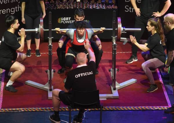 Fifty athletes competed in Blackpool