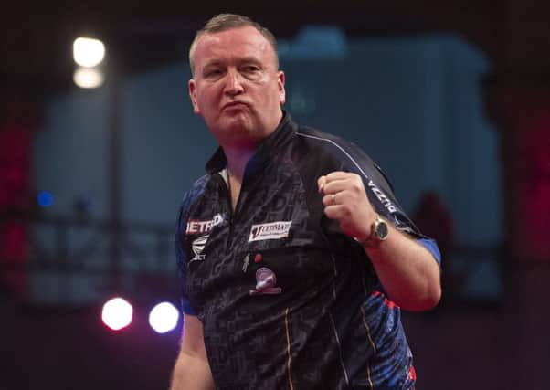 Glen Durrant saw off Michael van Gerwen on Tuesday     Picture: Lawrence Lustig/PDC
