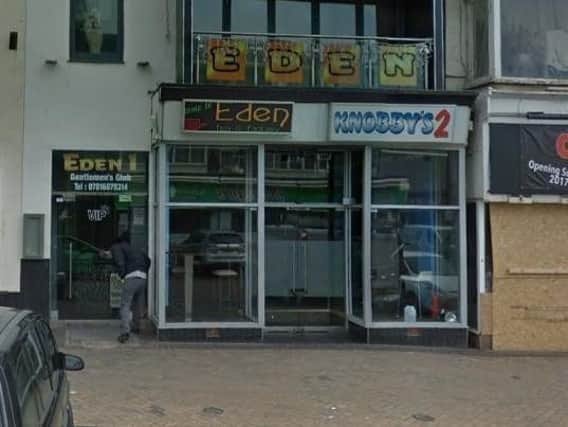 Eden lap dancing club