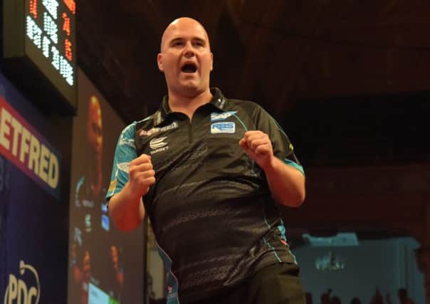 Rob Cross conjured up a dramatic victory    Picture: Chris Dean/PDC