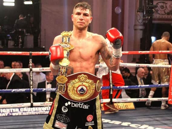 Rose's fight against Anthony Fowler will top the bill in Liverpool this Friday