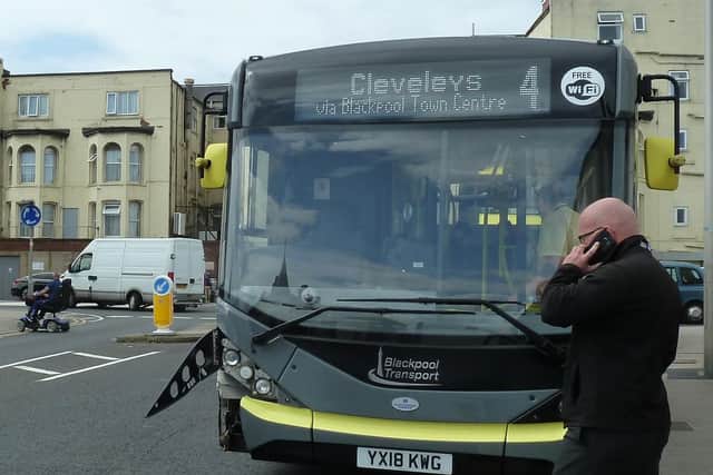Blackpool Transport say a diversion is in place for the number 3 and number 4 services until further notice.
