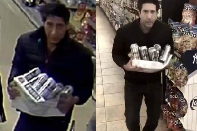 Schwimmer went viral when he made a comical video in response to accusations that he had been shoplifting in Blackpool.
