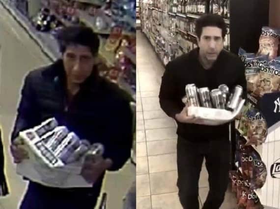 Schwimmer went viral when he made a comical video in response to accusations that he had been shoplifting in Blackpool.