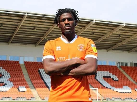 Bushiri has arrived on a season-long loan deal from Norwich City