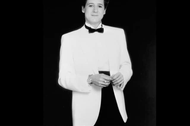 A 1987 photo of Joe Longthorne