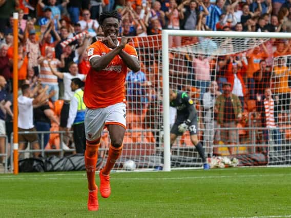 Armand Gnanduillet was the scorer of Blackpool's second goal