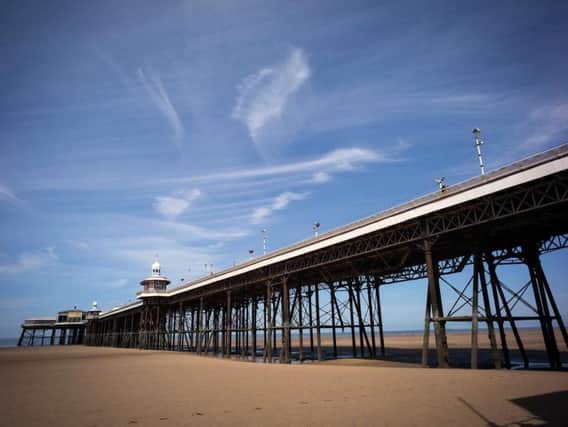 The man was reportedly drunk when he jumped into the sea from North Pier in Blackpool. Photo: Getty