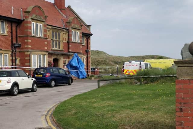 A cordon has been put up around the New Thursby nursing home in St Annes.