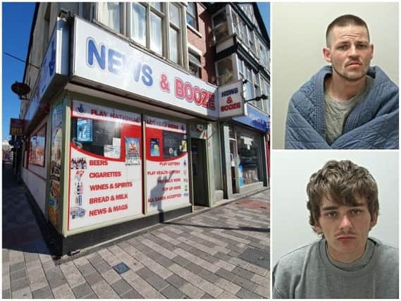 Left: News and booze on Talbot Road, top right: Daniel Gibson, bottom right: Scott Murphy.