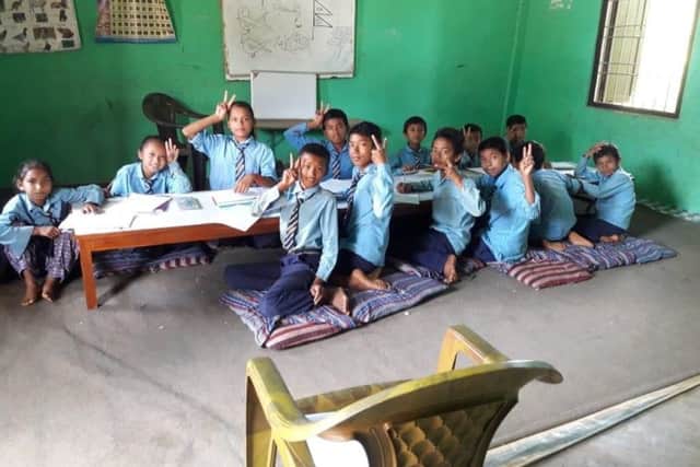 Courtney Thompson, of Bispham, taught at a school in Nepal through VSO's ICS project