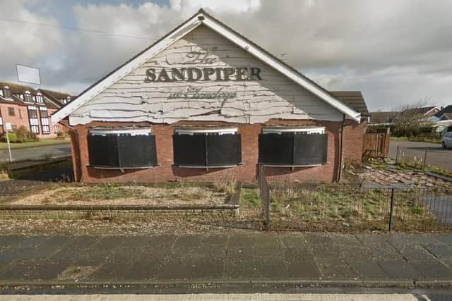 Residents are unhappy with the plans for three-storey apartments and houses in place of the former Sandpiper Hotel. Credit: Google maps