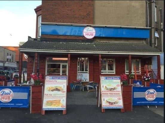 The Food Hub on Albert Road was found to be infested with rats.