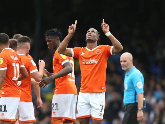 Delfouneso was Blackpool's star man with two goals