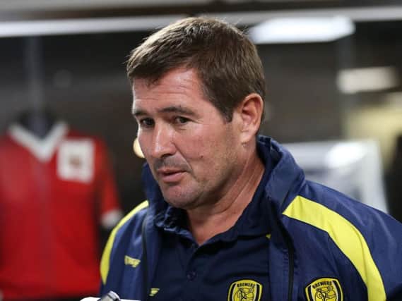 Burton Albion managerNigel Clough says he decided against signing Leeds United defender as he wanted something different in his squad.