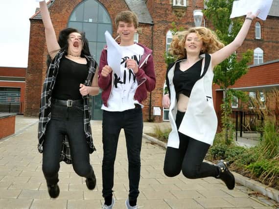 A level results are being announced around the country.