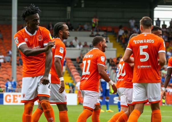 Blackpool are looking to follow up wins against Bristol Rovers and Southend United