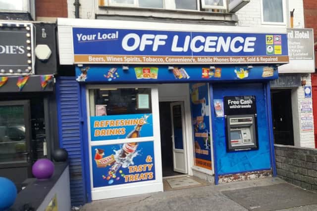 The Off Licence has lost its licence
