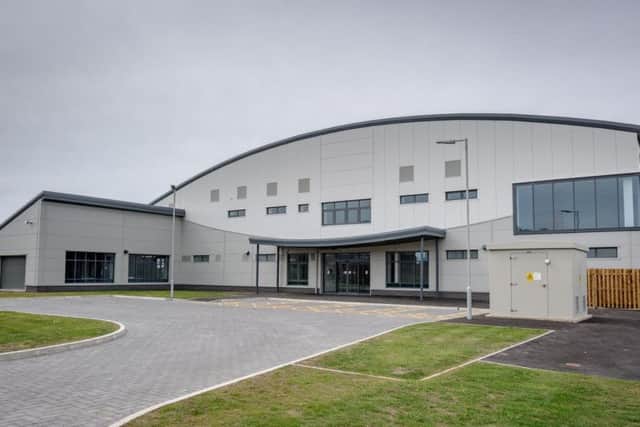 The new sports centre at Rossall School