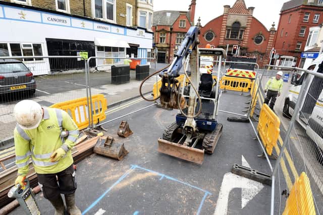Reads Avenue will be shut between Central Drive and Coronation Street until this Friday following the collapse of a sewer under the road, Blackpool Council said