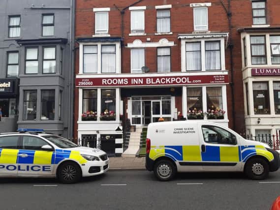 The incident has happened at Rooms Inn on Albert Road.
