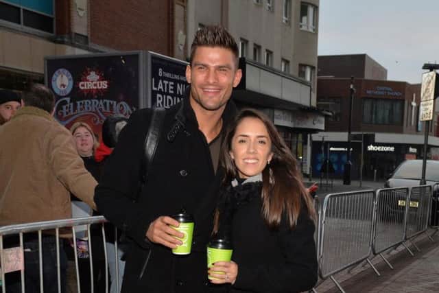 Aljaz and Janette in Blackpool for Strictly Come Dancing