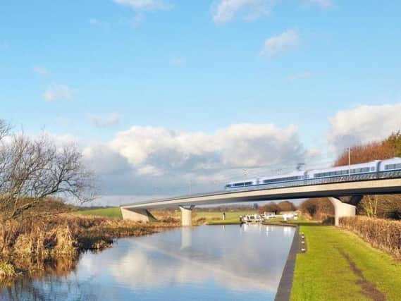 The government has launched a review of the HS2 project