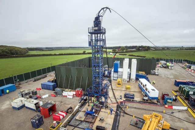 The Cuadrilla fracking site in Preston New Road, Little Plumpton