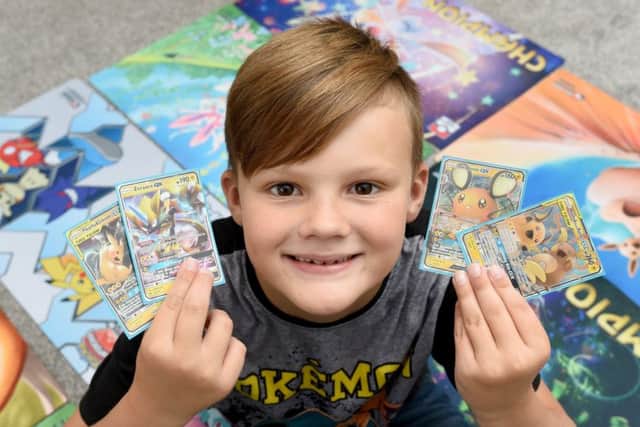 Thomas Lambert, 9, is through to the Pokemon World Championships in London next year