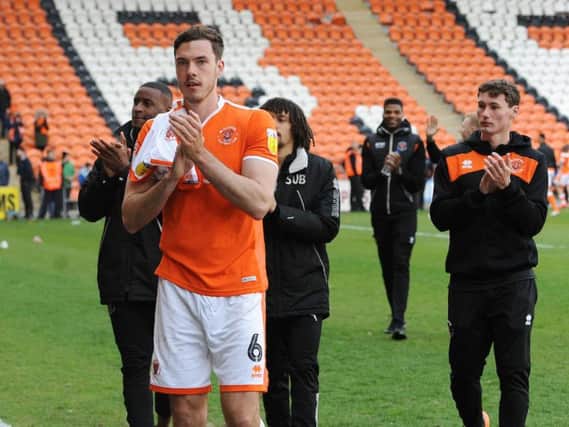 Heneghan has returned to Bloomfield Road for a second loan spell