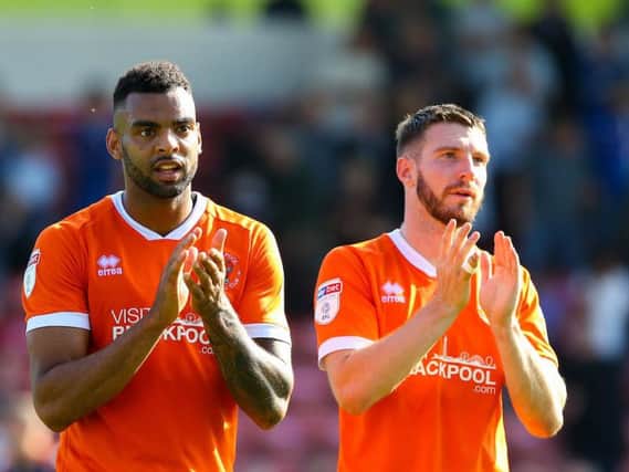 Blackpool were disappointed to come away with just a point from yesterday's game at Rochdale
