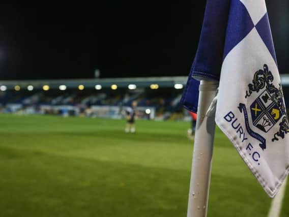 Bury FC have been expelled from the EFL