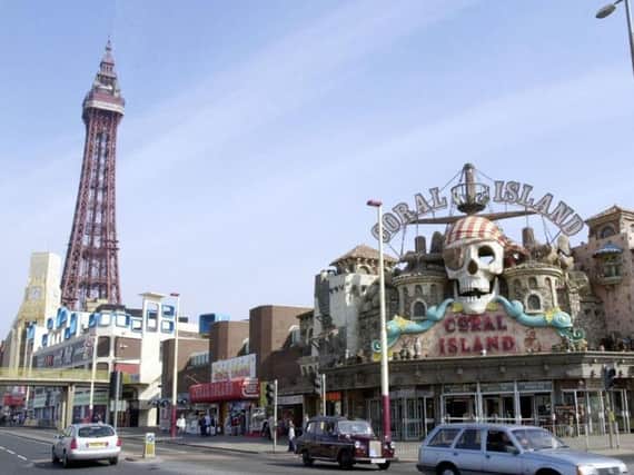 The 16-year-old boy, from Nottingham, was punched in the face by a stranger who ran past him outside Coral Island in Promenade, Blackpool on Sunday, August 25