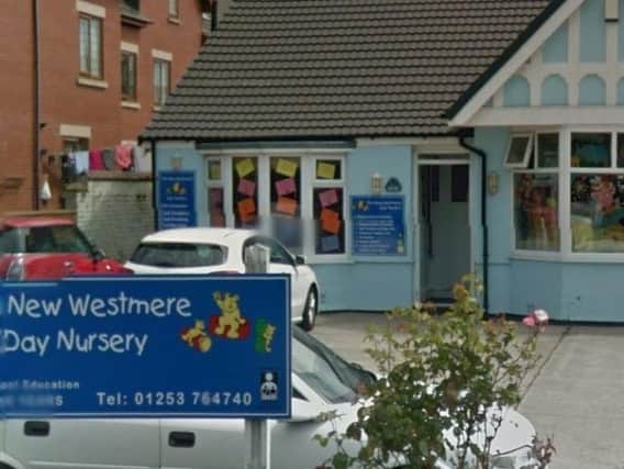 The New Westmere Day Nursery, on Vicarage Lane, Marton, was given an inadequate rating by education watchdog Ofsted