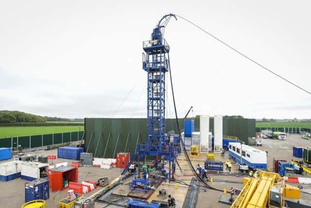 The fracking site at Preston New Road