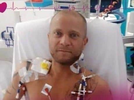 Wayne Simons was seriously ill before his kidney and pancreas transplant