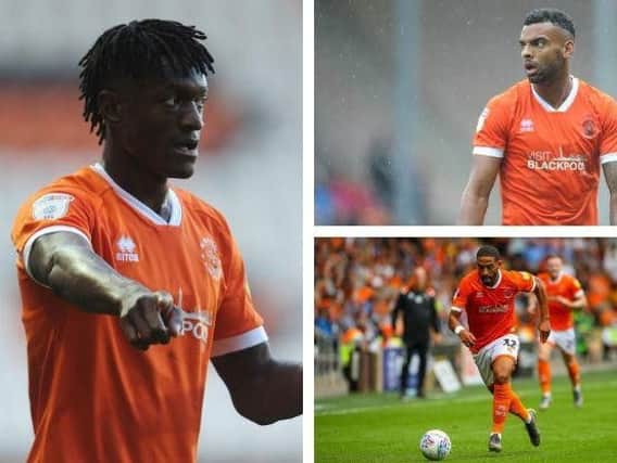 Armand Gnanduillet, Curtis Tilt and Liam Feeney have been among Blackpool's best performers this season