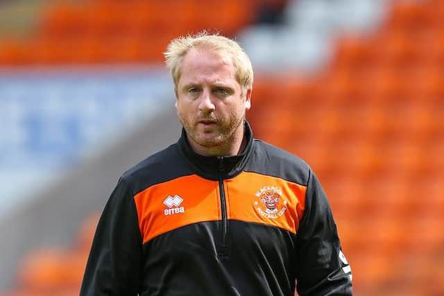 First-team coach Ian Dawes