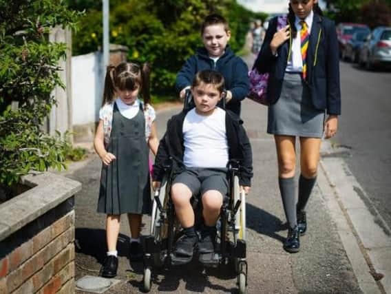 The number of children with special educational needs in mainstream education has fallen