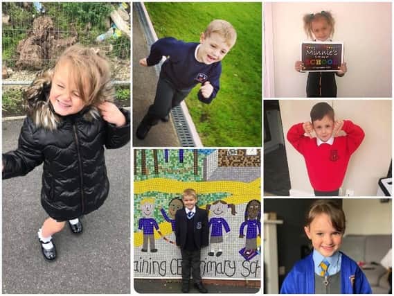 Proud Blackpool, Fylde and Wyre parents share pictures of their child's first day at school