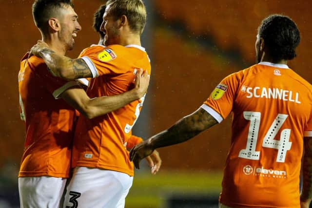 Blackpool made a number of changes in midweek