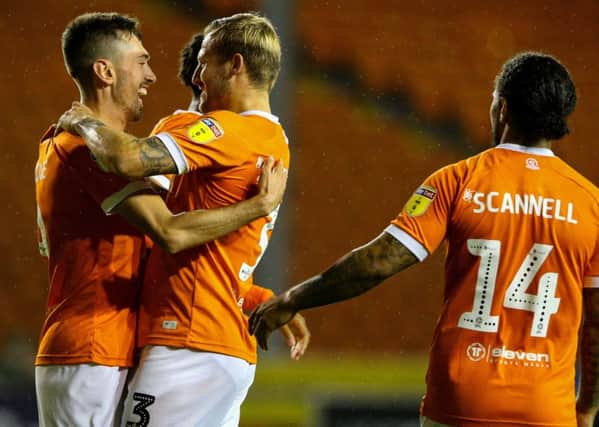 Blackpool made a number of changes in midweek
