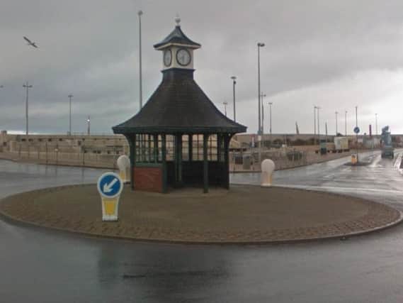 Cleveleys clock tower.