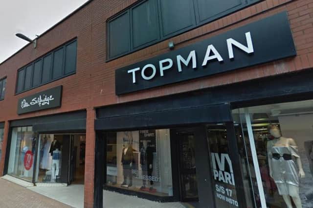 The Miss Selfridge, Topshop and Topman stores in Blackpool are to close in January