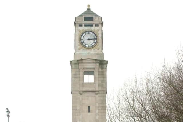 The Cocker Memorial Clock Tower at Stanley Park