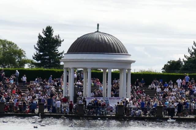 The bandstand in Stanley Park