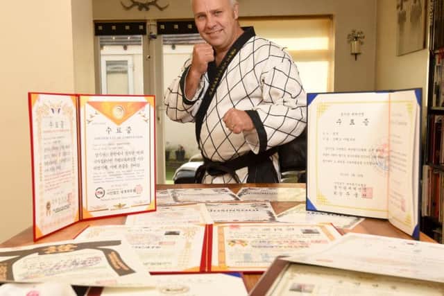 Mr Abernethy gained several Dan grades in Korea, and holds an abundance of other martial arts qualifications.