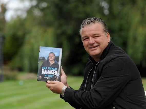 Former Blackpool and England footballer Paul Stewart who tells of his abuse experiences as a child in his autobiography