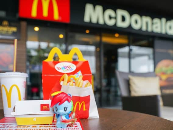 Plastic toys will be removed from children's meals at Burger King and McDonald's.