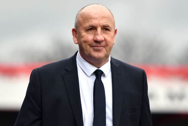 Accrington Stanley manager John Coleman